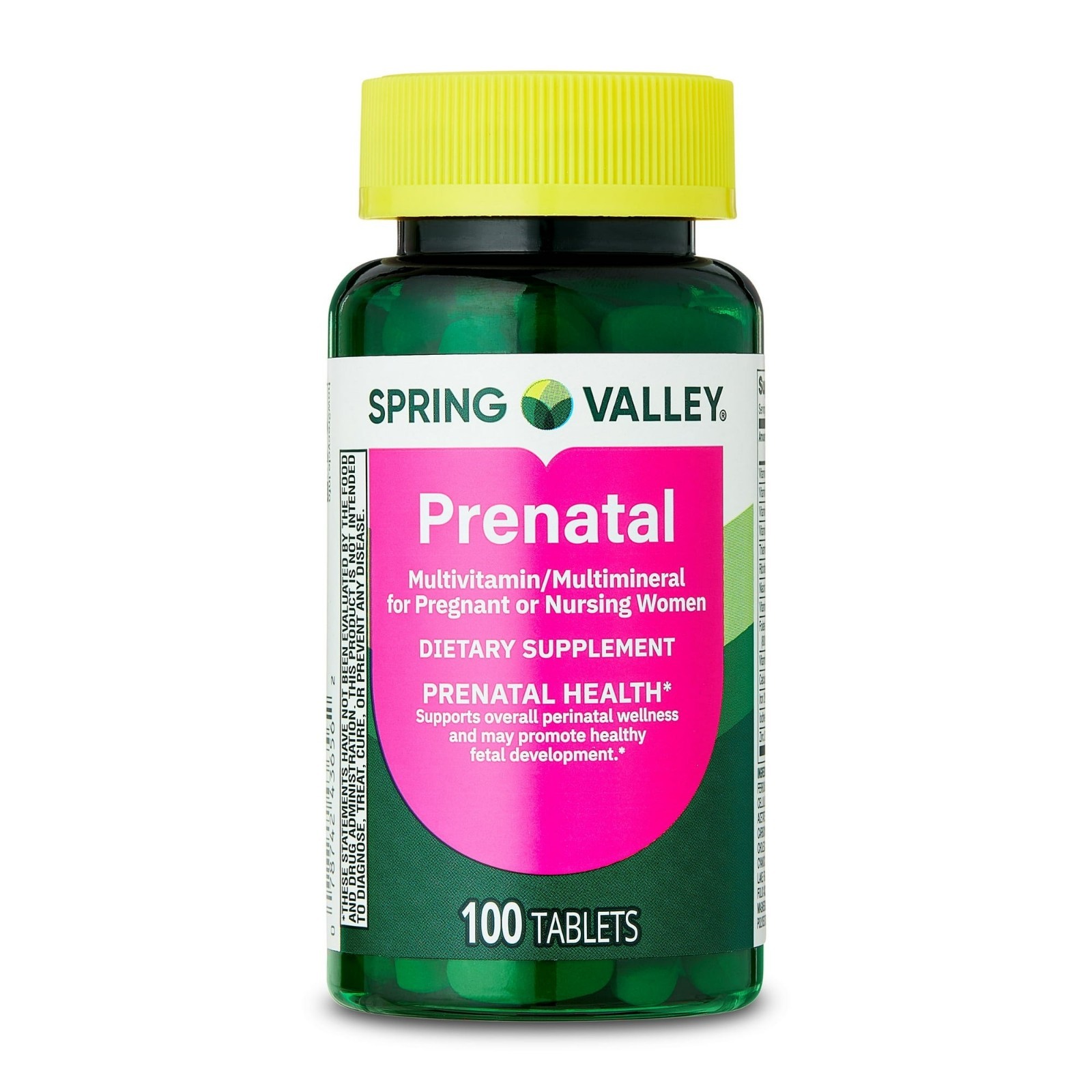Spring Valley Prenatal Multivitamin/Multimineral for Pregnant and Nursing Women