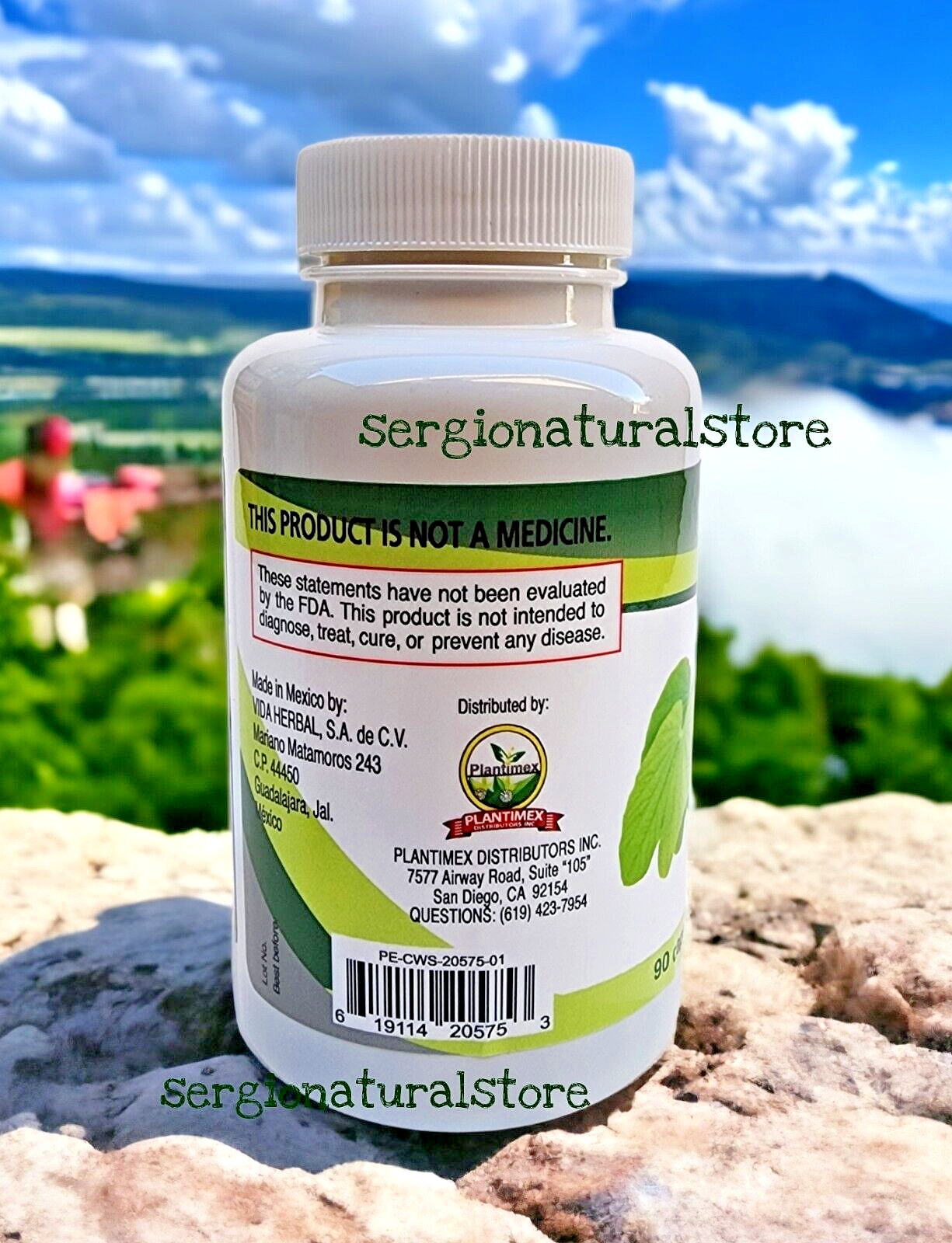 Bauhinia Forficata PATA DE VACA 90 Capsules Glucose and Cholesterol Support