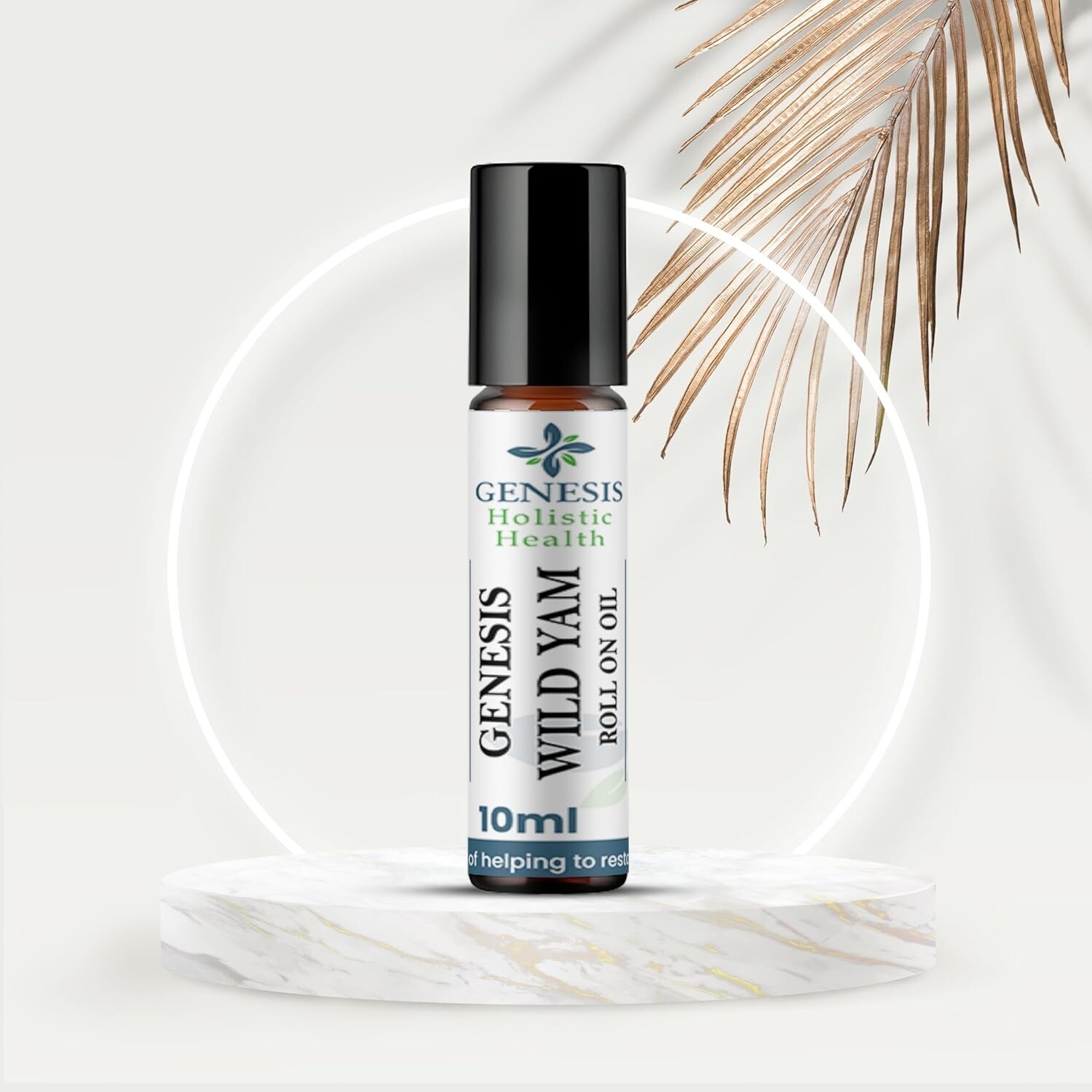 100% Authentic Genesis Wild Yam Oil Roll-On for Hormone Balance: Barbara O’Neill