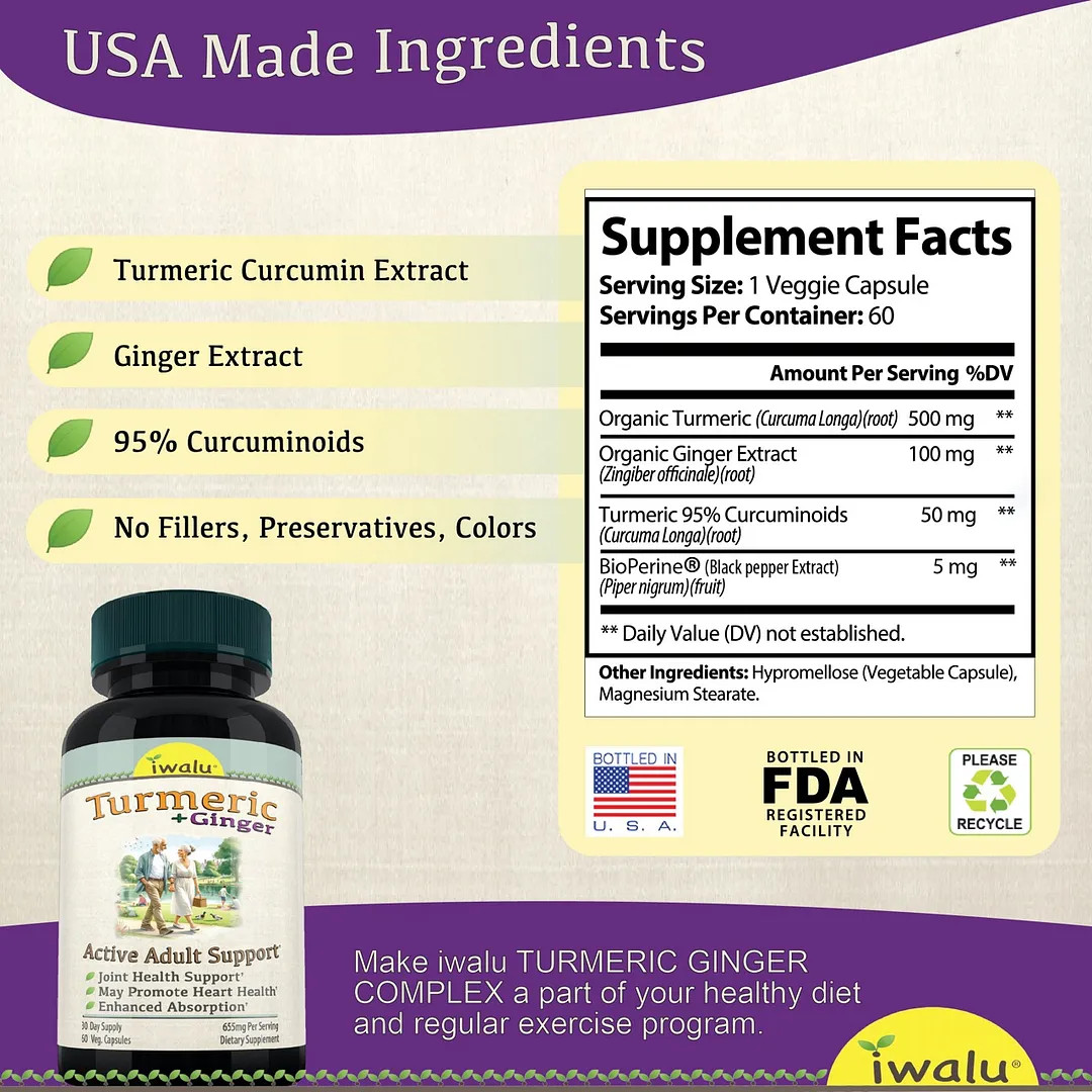 Turmeric Cucurmin | Best Supplement Capsule Pill Men Women FREE SHIP
