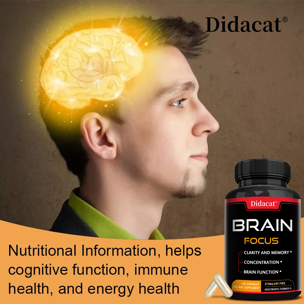Brain Health Capsules,Brain Health,Improves Memory, Focus And Cognitive Function