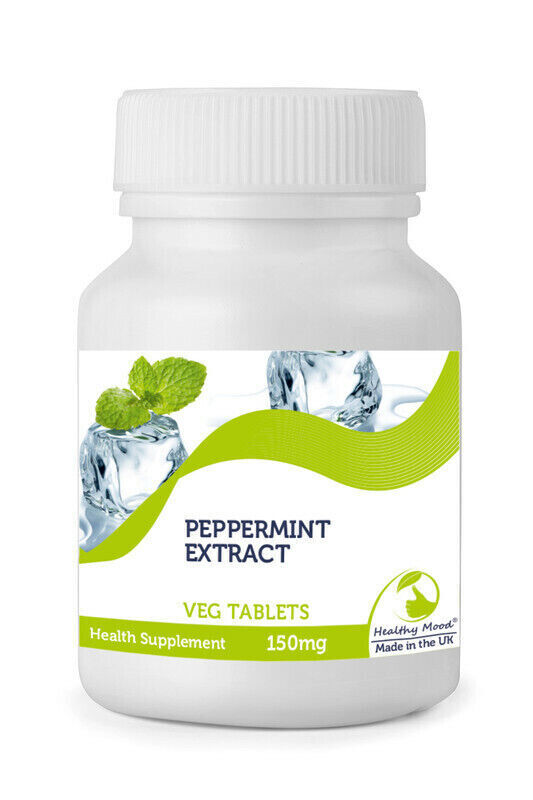 Peppermint 150mg Extract Tablets – 30 tablets BOTTLE