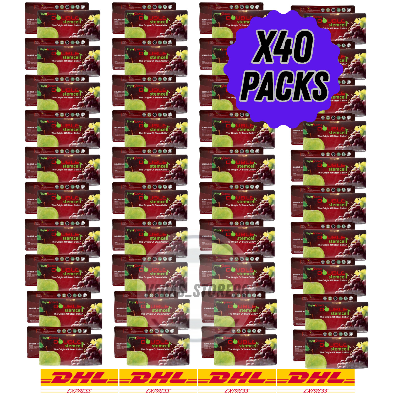 40 packs Phytoscience Double StemCell stem cell for anti aging New -DHL EXPRESS