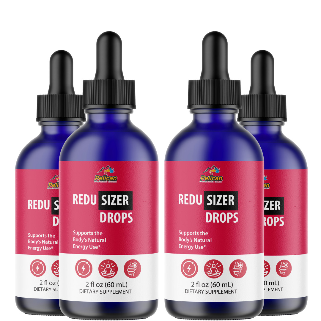 Redu Sizer Drops-Amino Diet Drops-Keto & Weight Support-4 Bottles 240ml (2fl oz)