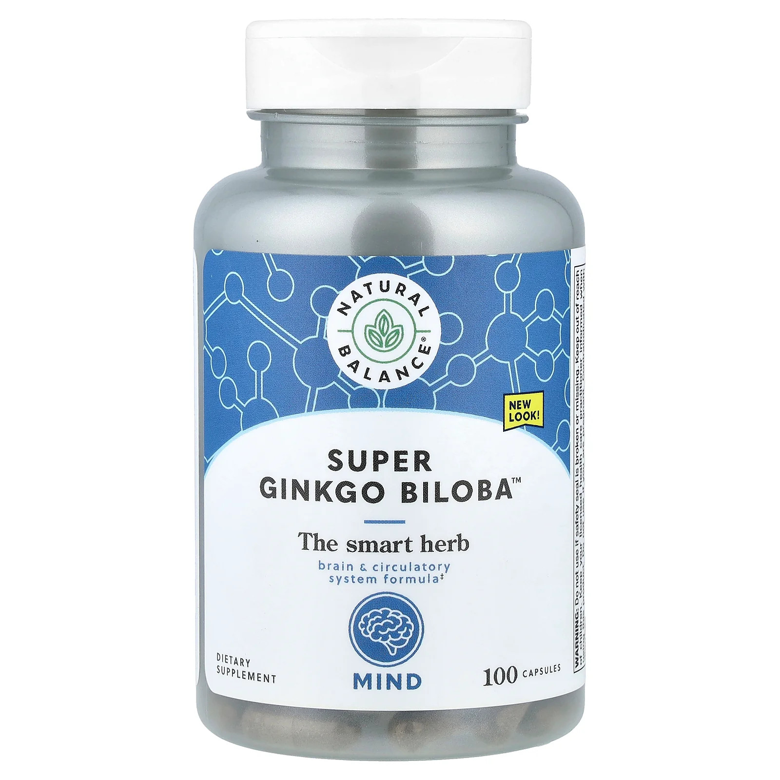 2 X Natural Balance, Super Ginkgo Biloba�, 100 Capsules