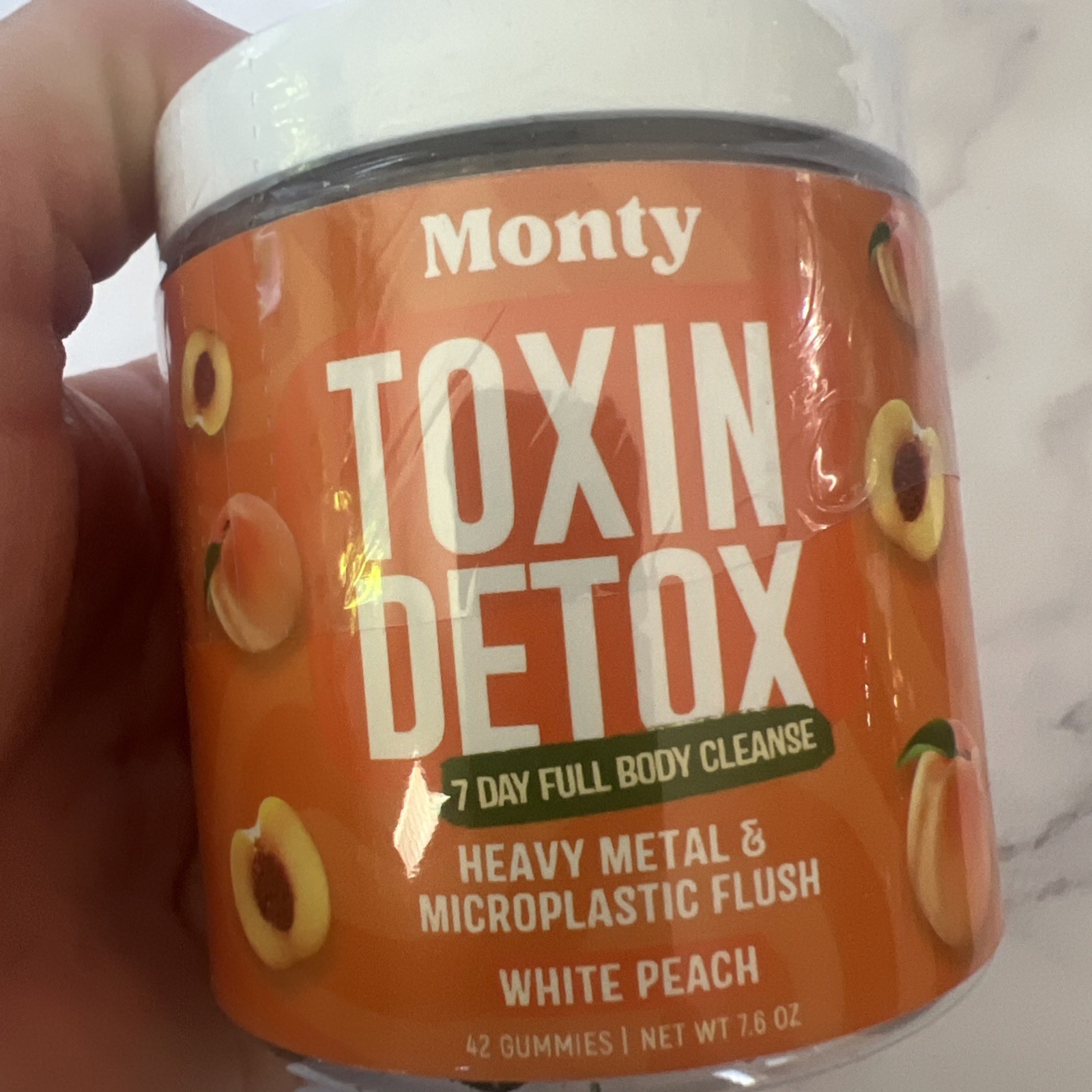 Toxin Detox Cleanse White Peach 42 gummies