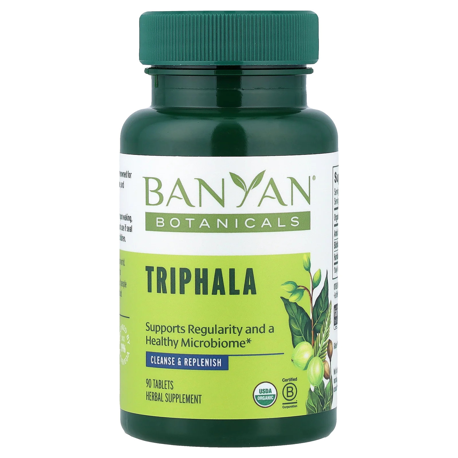 2 X Banyan Botanicals, Triphala, 90 Tablets