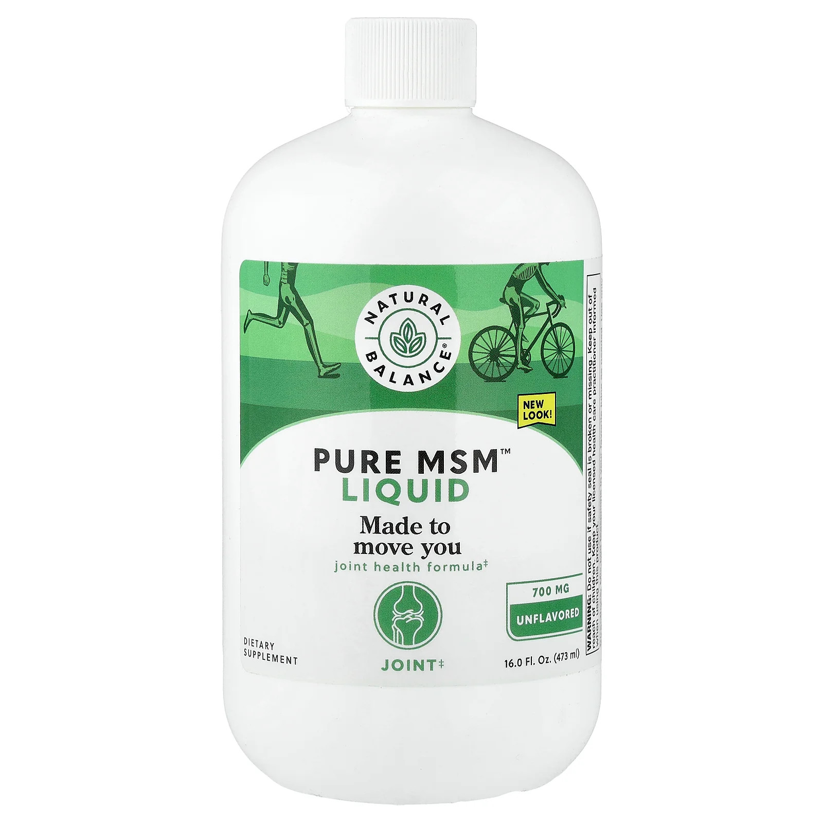 2 X Natural Balance, Pure MSM� Liquid, Unflavored, 16 fl oz (473 ml)