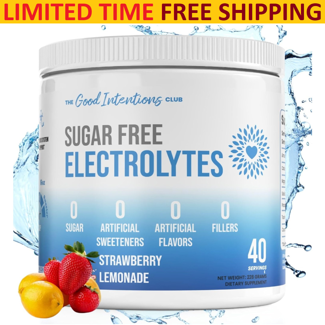 Zero Sugar Hydration Keto Electrolyte Powder All Natural Sugar Free No Fillers