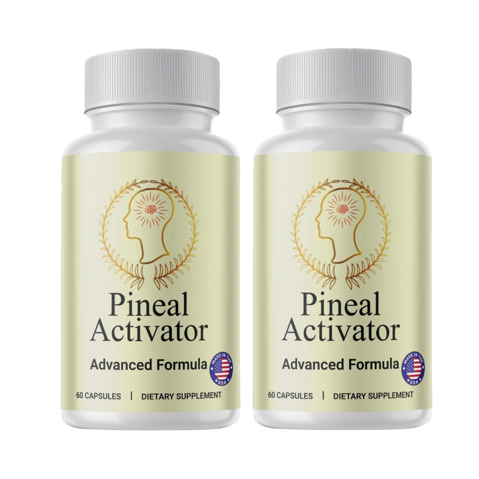 2-Pack Pineal Activator Capsules – Brain Health & Cognitive Support-120 Capsules