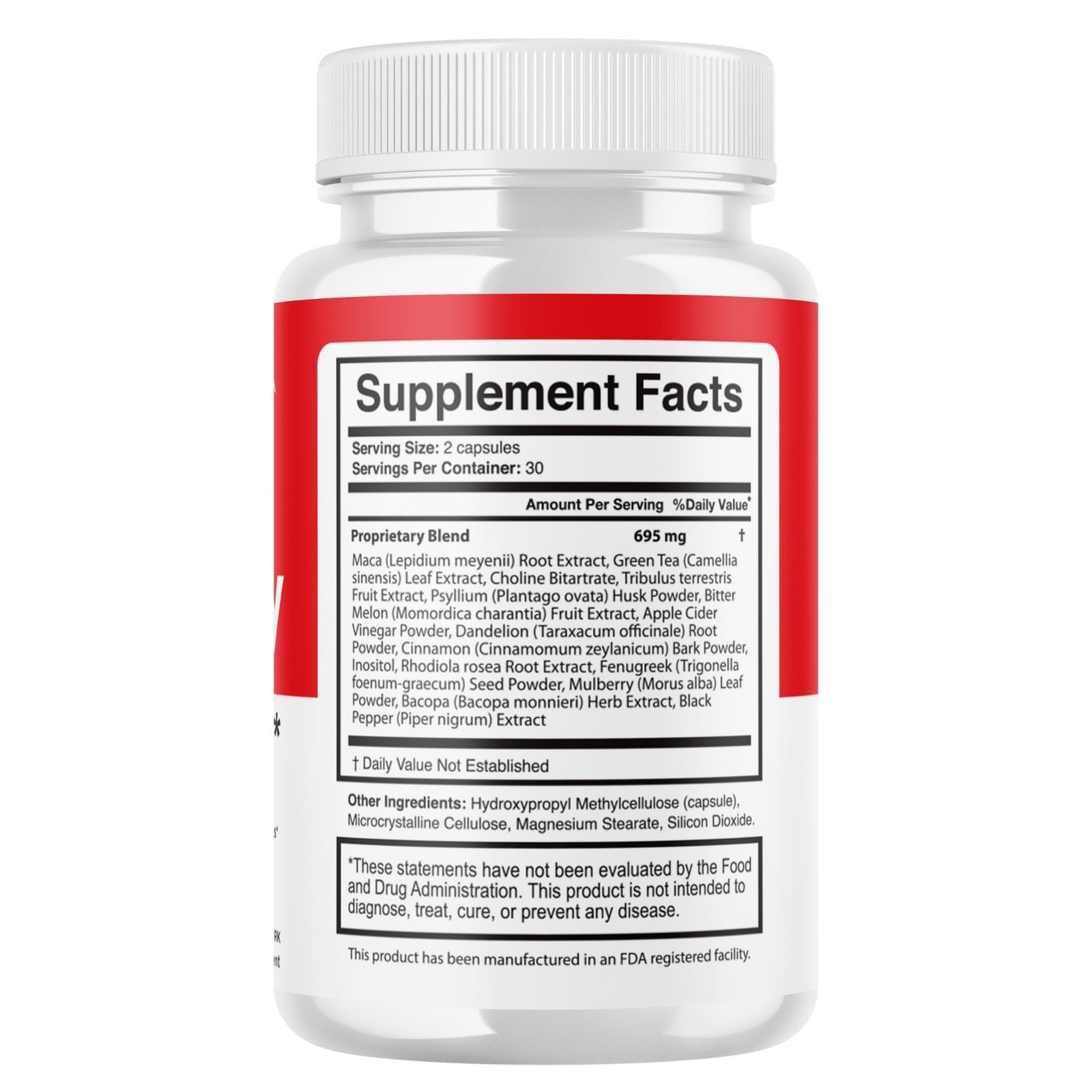 BioSteady Blood Sugar Balance Supplement Capsules Natural 5 Pack 300Ct