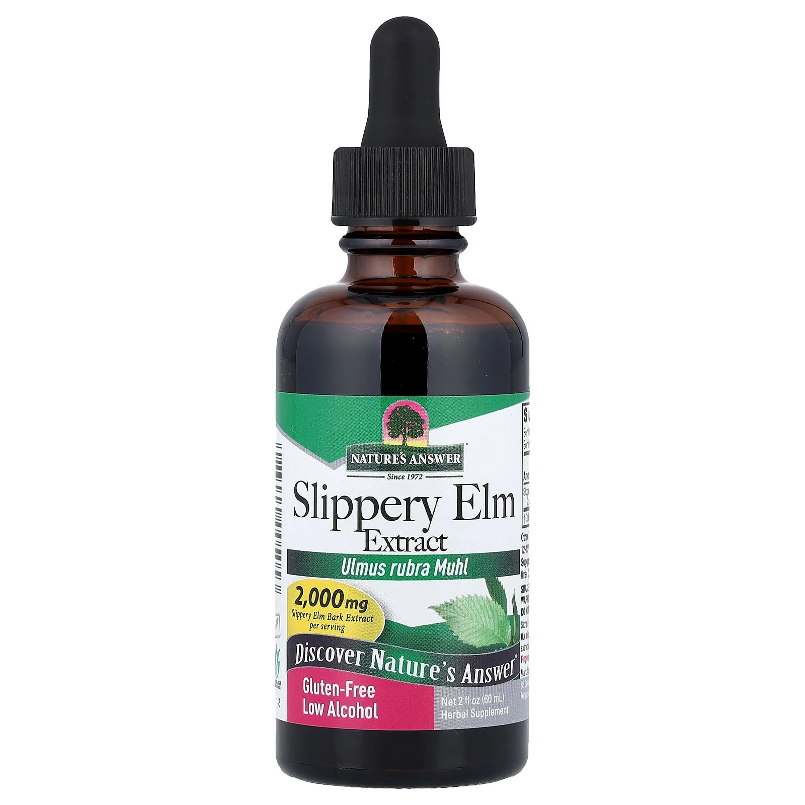 2 X Nature’s Answer, Slippery Elm Extract, 2 fl oz (60 ml)