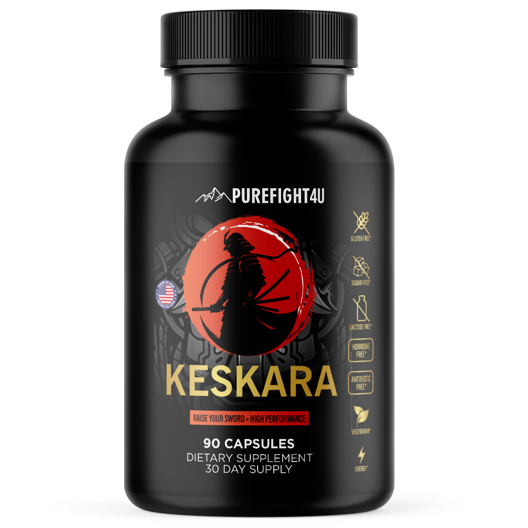 Keskara Raise Your Sword Male High Performance Supplement 90 Capsules 6 Bottles