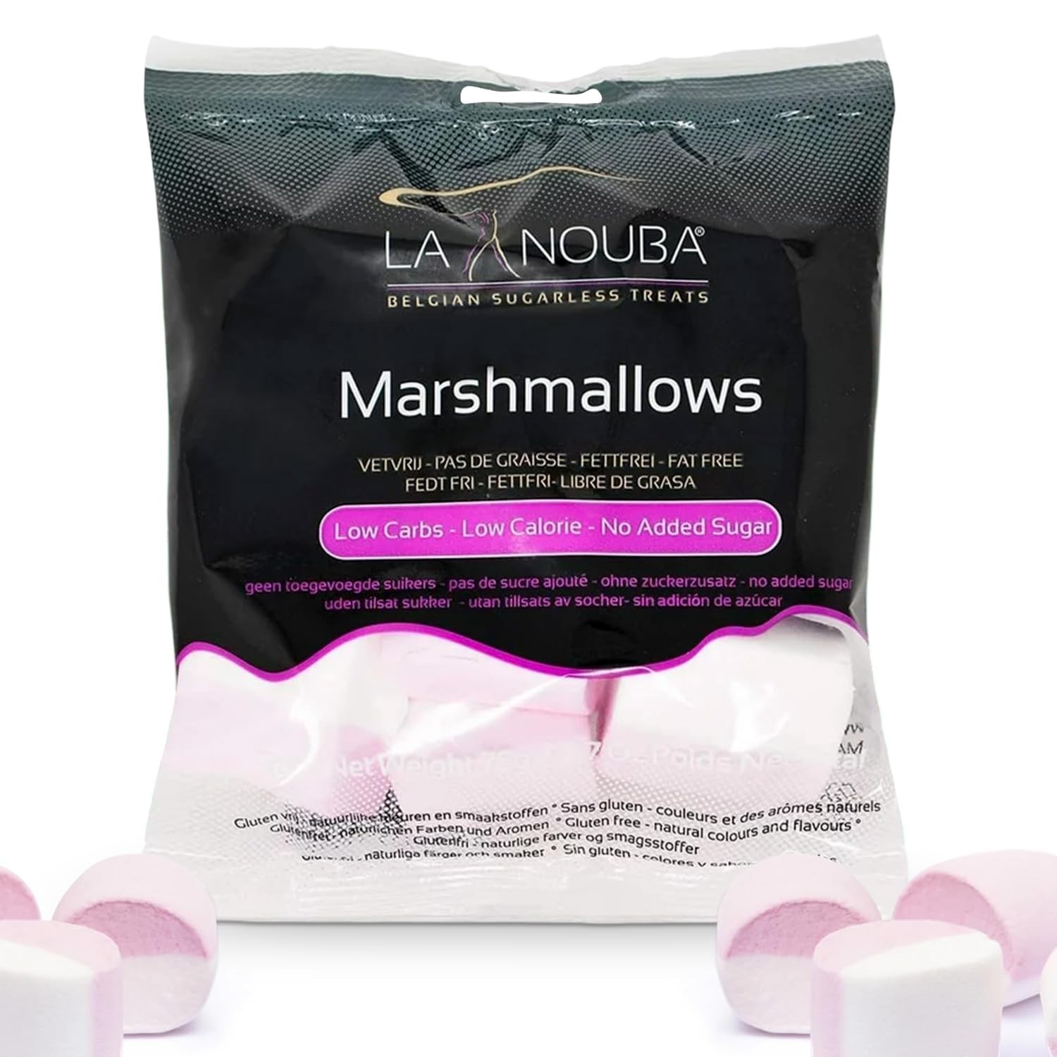Guilt-Free Sugar-Free Marshmallows: 2.7 oz Perfect for Snacks or Baking Delights