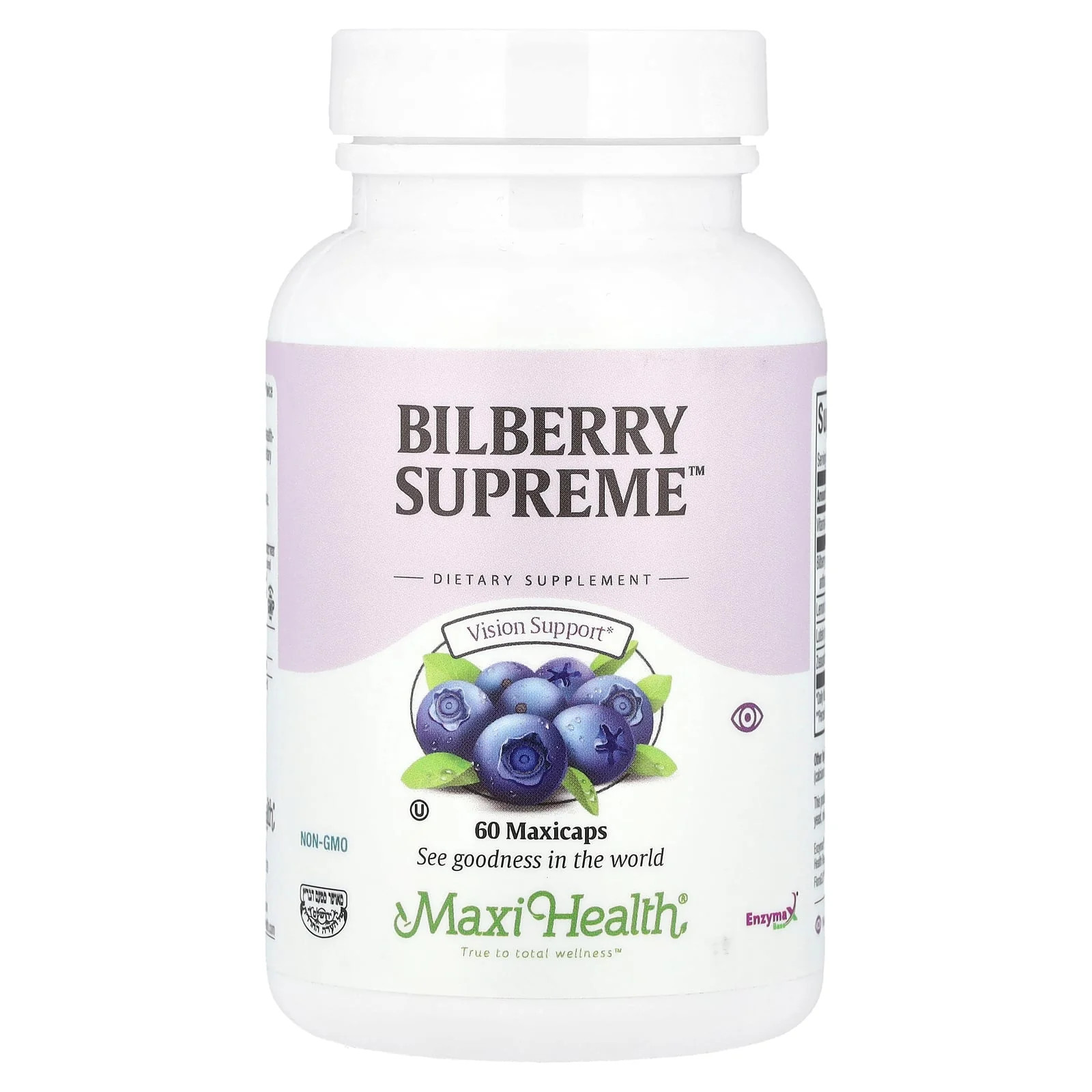 2 X Maxi Health, Bilberry Supreme�, 60 Maxicaps