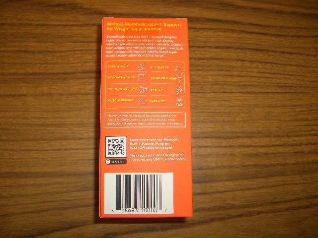 Metavo Glucose Metabalism Support 90 Veggie Capsules Exp 10/2026