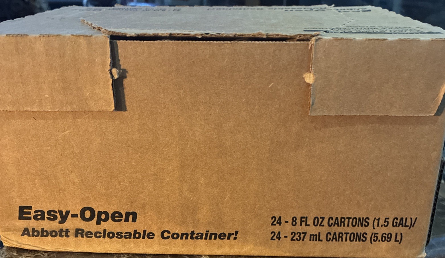 Easy~Open Abbott Reclosable Container JEVITY 1.5 CAL 8 FL OZ~24 Per Case
