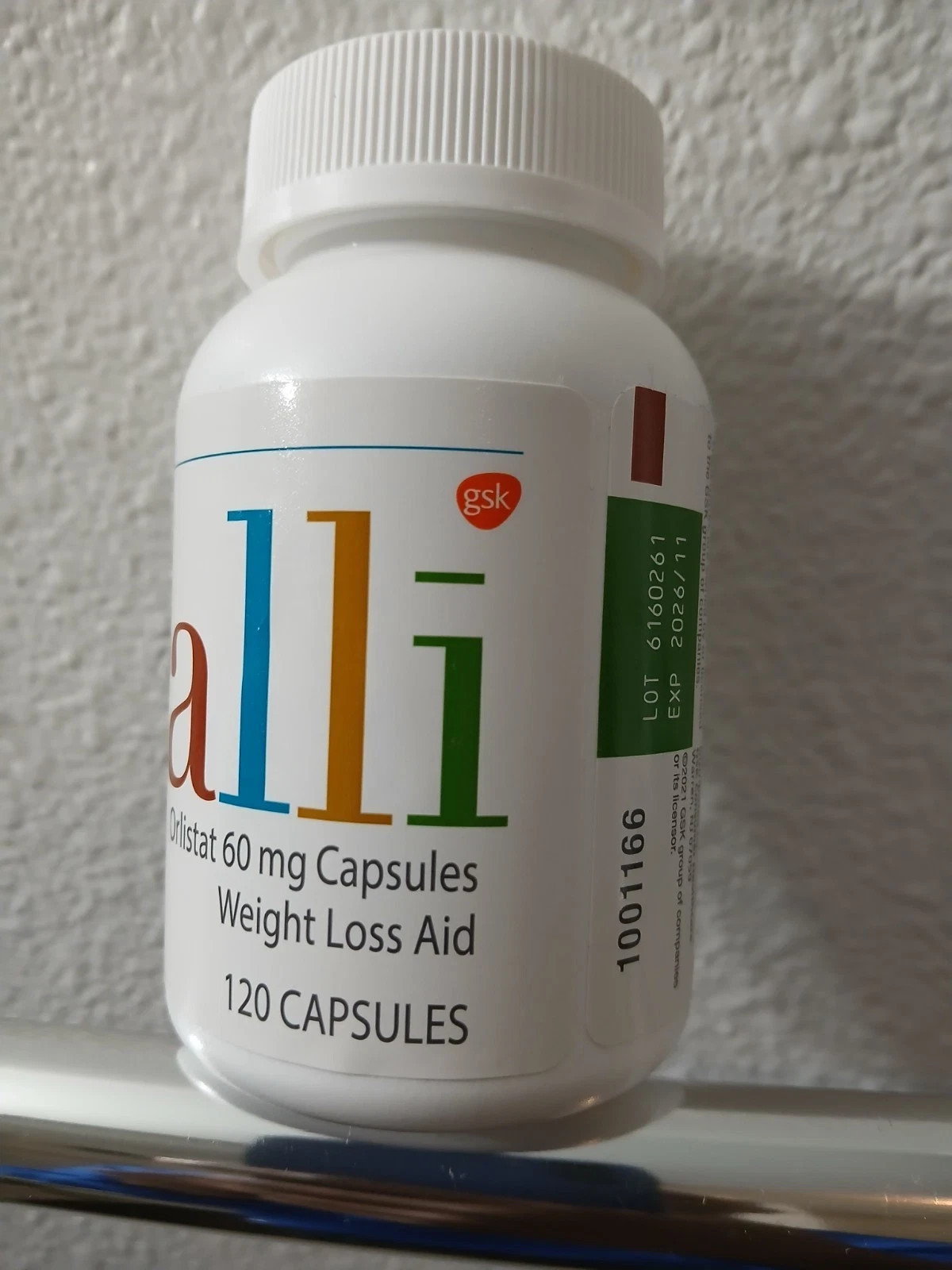 ALLi Diet Weight LOSS FAT BURNER PiLLS 120 CAPSULES EXP- 11-26+ FREE SHIPING