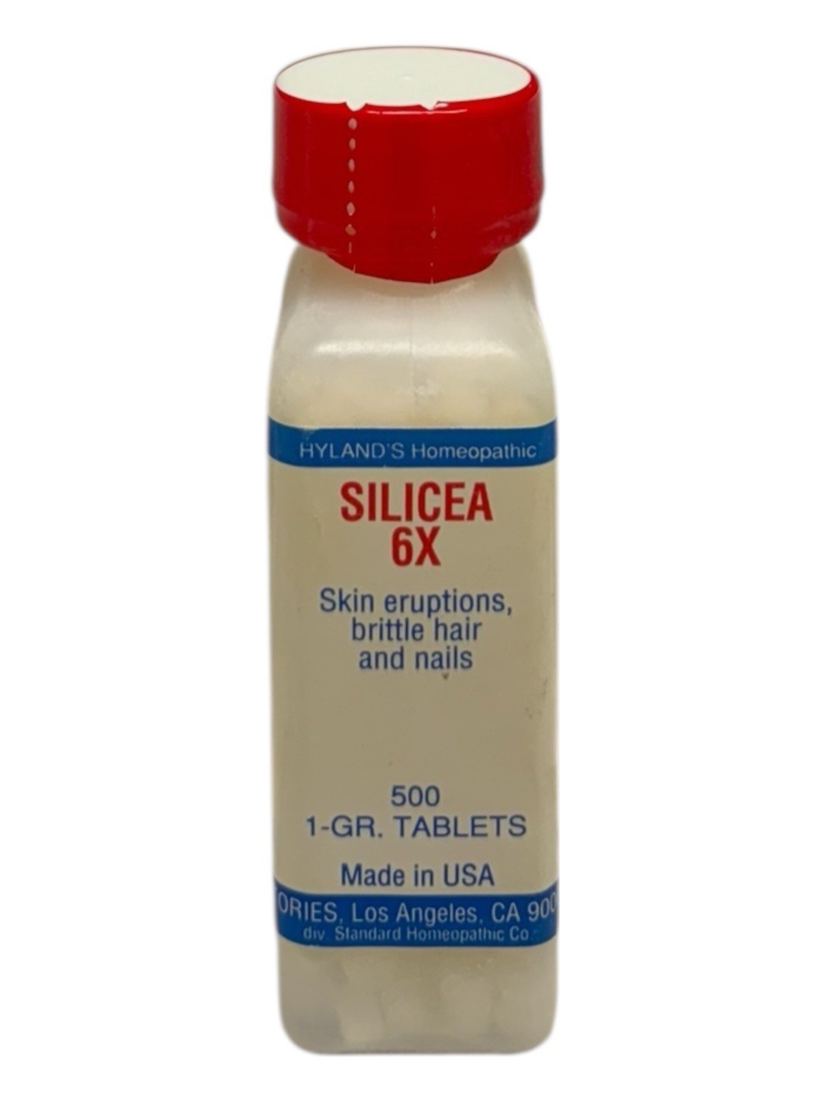 Hyland’s Silicea 6X, 500 Tablets Skin Eruptions Brittle Hair Nails USA Made