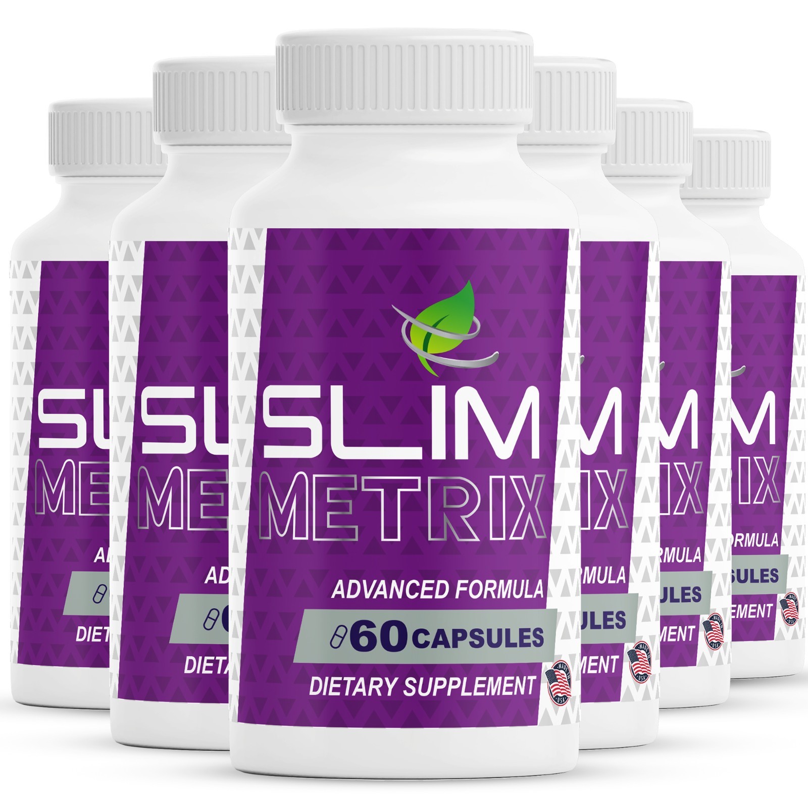 (6 Pack) Slim Metrix Capsules, SlimMetrix Supplement for Weight Loss