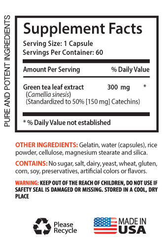 energy supplement powder – GREEN TEA – ANTI-WRINKLE COMBO 2B – grape seed folic