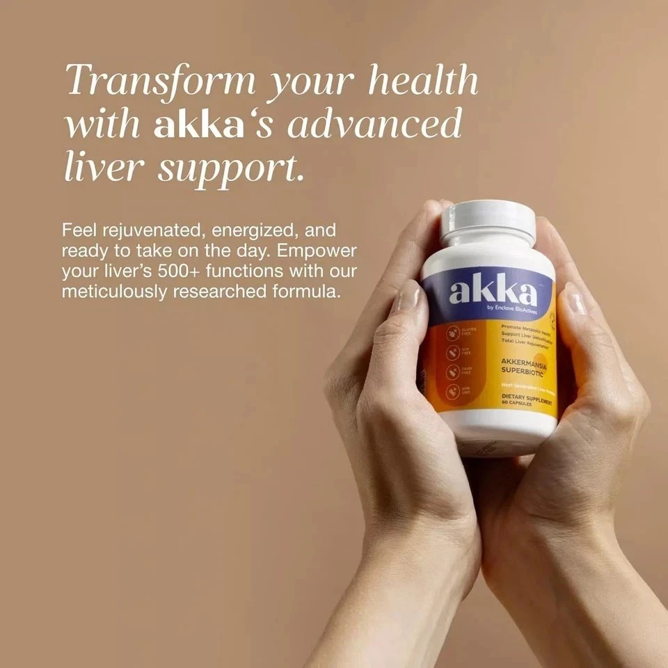 AKKA – Premium Liver Cleanse Detox & Repair Superbiotic,Gut Health, Milk Thistle