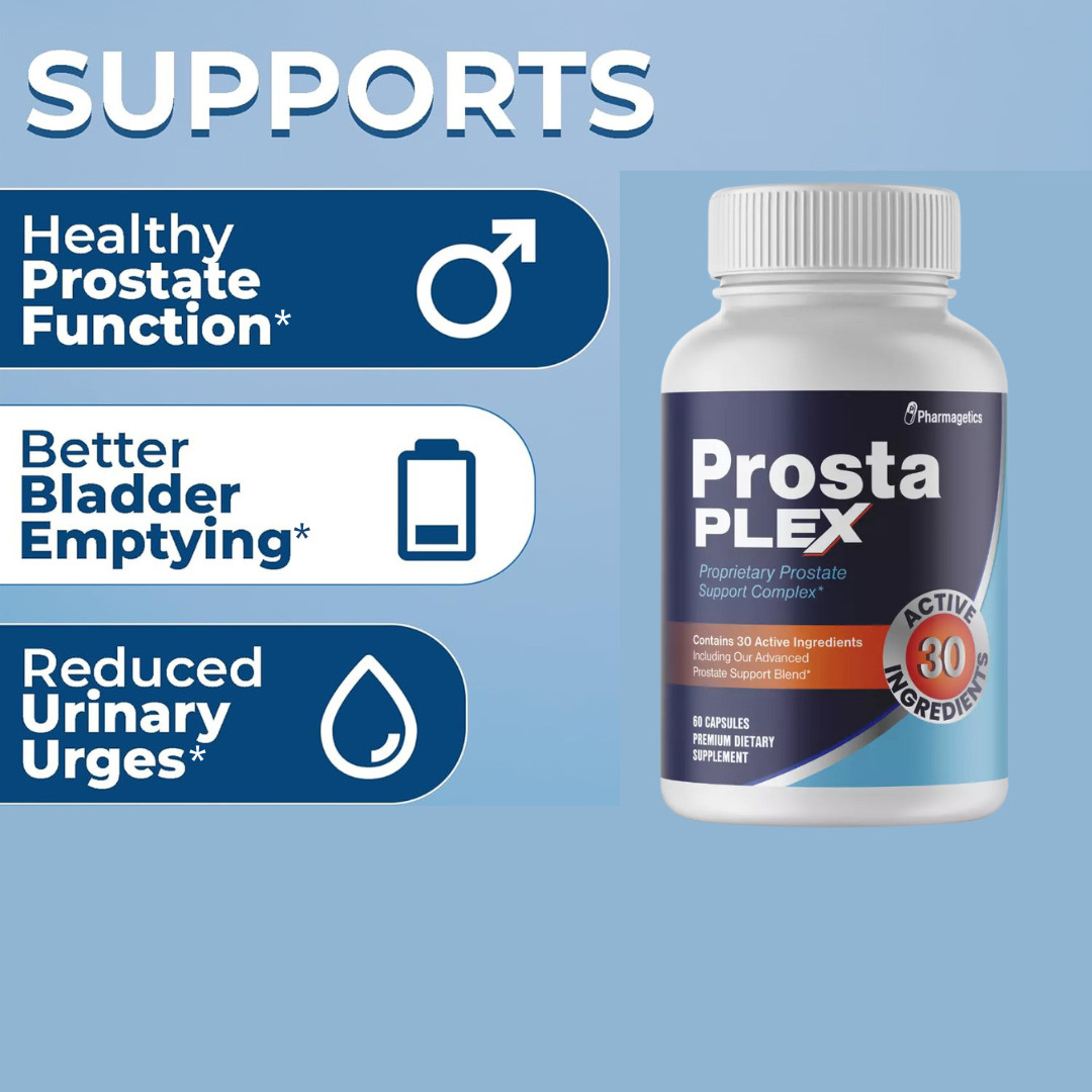 3 Bottles ProstaPlex Proprietary Prostate Support Prosta Plex – 60 Capsules x 3