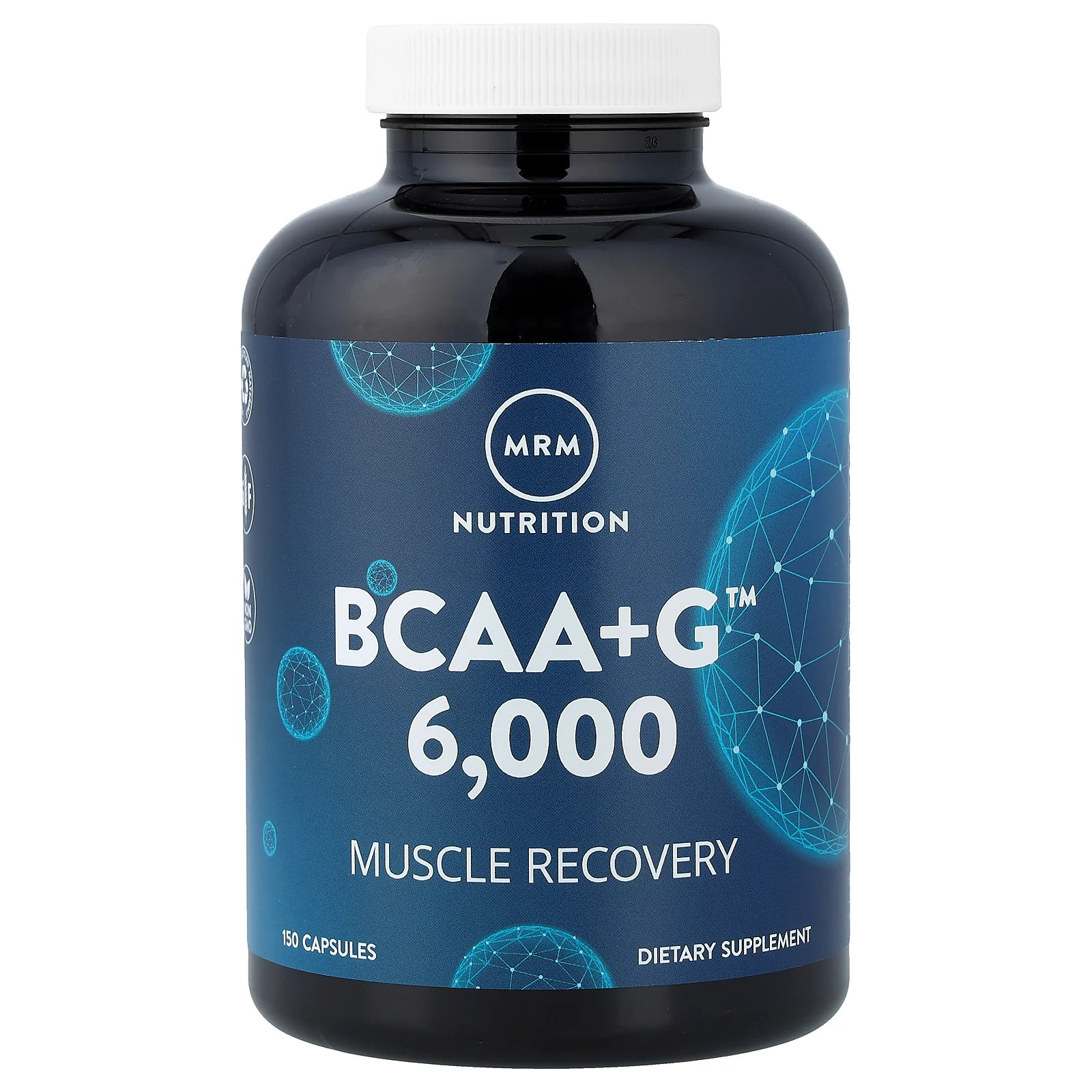 2 X MRM Nutrition, BCAA+G� 6000, 150 Capsules