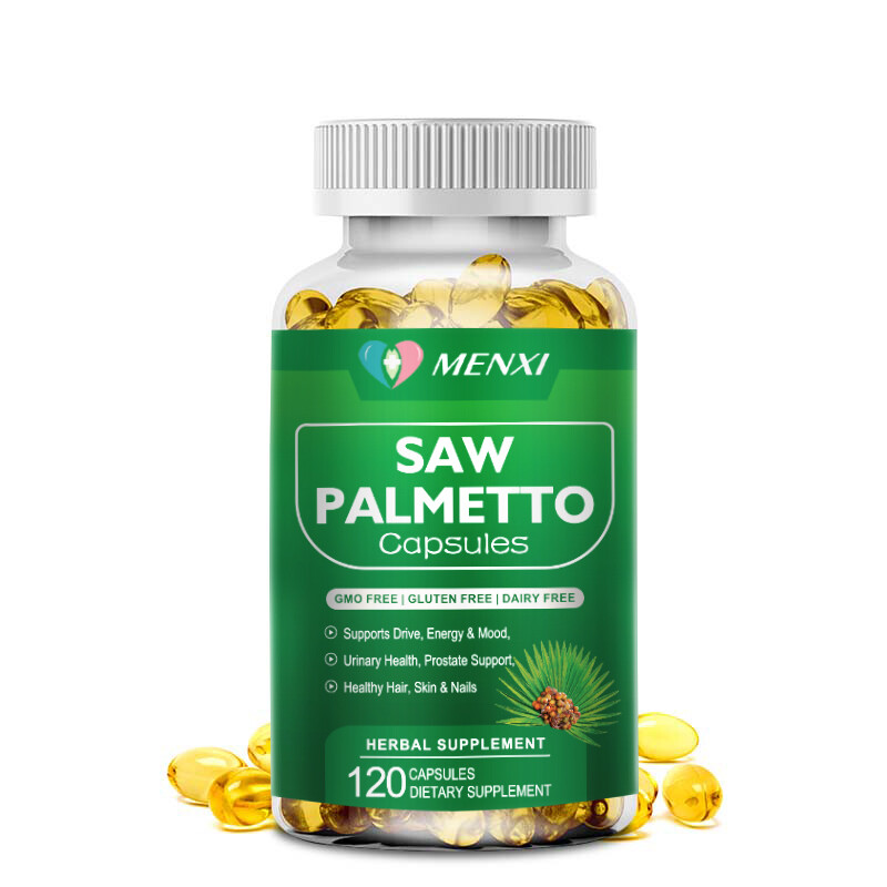 Saw Palmetto Capsules – Prostate Health Support & DHT Blocker for Men’s Care
