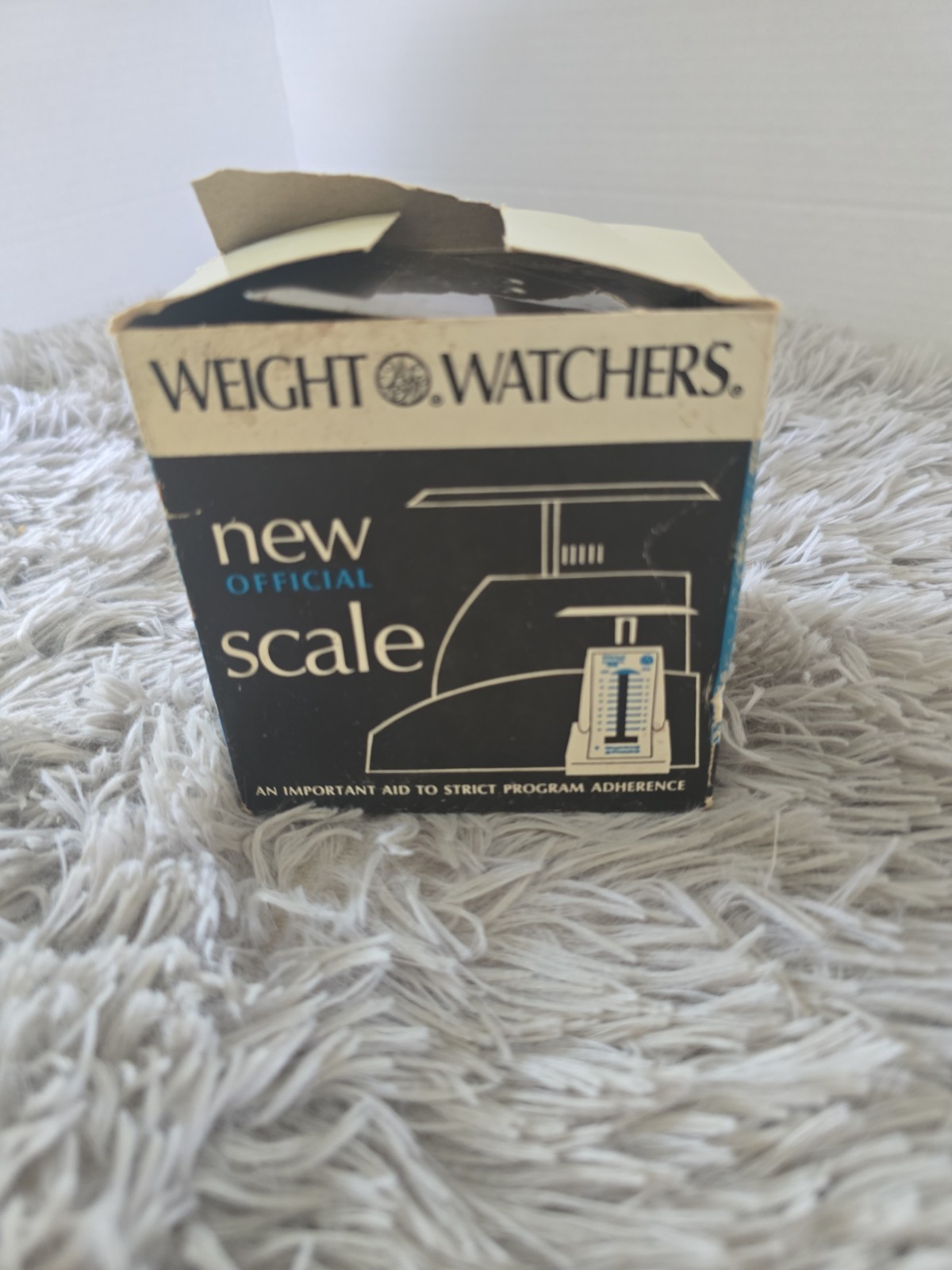 Weight Watchers – Vintage Scale – Original Box 1968 Damaged Box