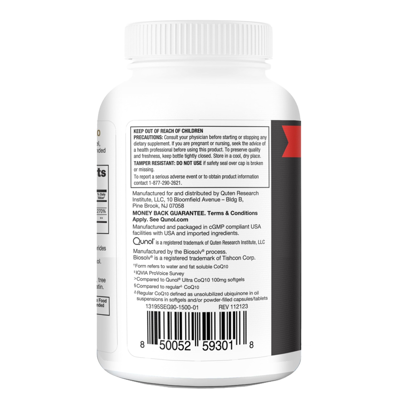 New Qunol CoQ10 200mg Softgels, Ultra CoQ10 – Ultra High Absorption Coenzyme Q10