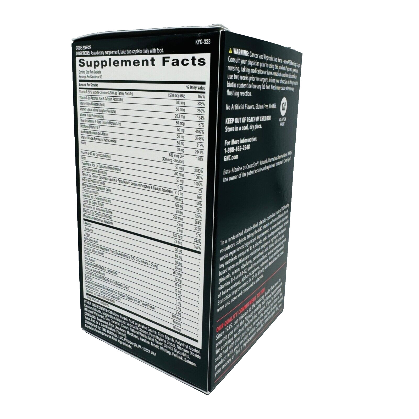 Gnc Mega Men Sports Multivitamin 180 Caplets Free Shipping Expiry 06/2026