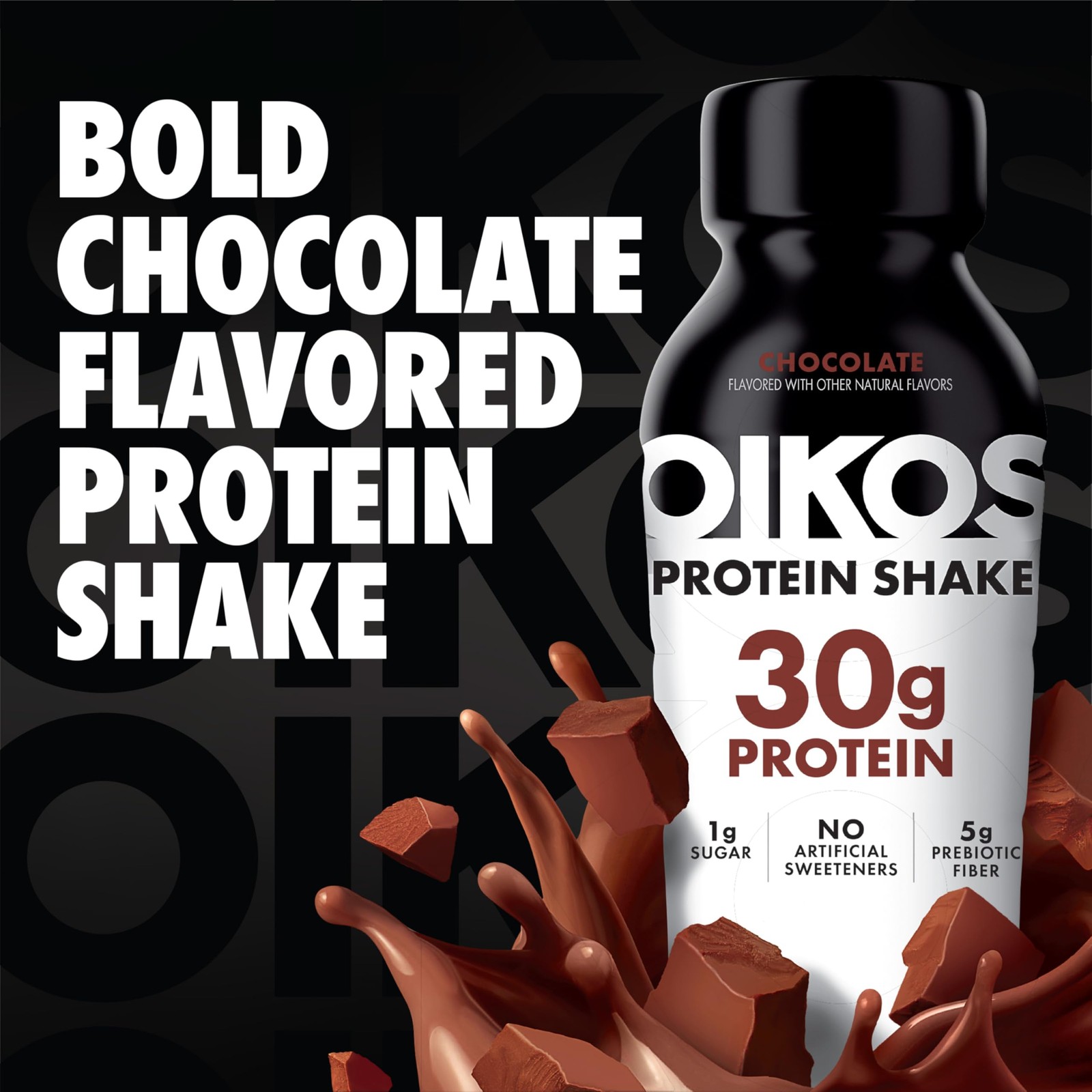 Protein Shake, Chocolate, 30g High Protein Drinks, Shelf Stable, Ready to Dri…