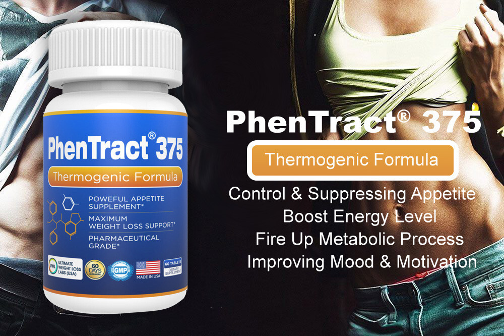 P 37.5 Alt Energy Charge Fat Burner PhenTract375® Strong Rapid Fast 2 PACK