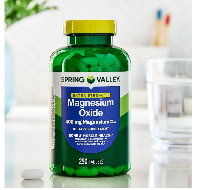 Spring Valley Extra Strength Magnesium Dietary Supplement 400 Mg 250 Count