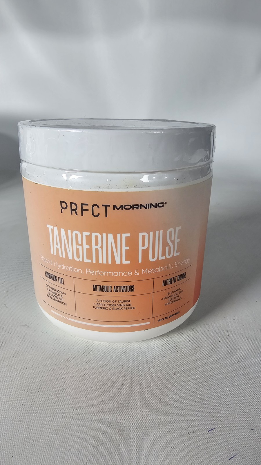 Tangerine Pulse Hydration Electrolyte Powder 11g x 30 Servings Exp: 03/2028