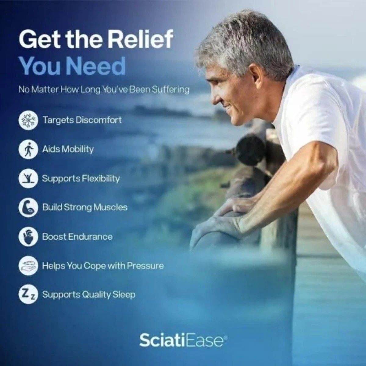 SciatiEase Sciatic Nerve Health Support Supplement – Nerve Support Formula