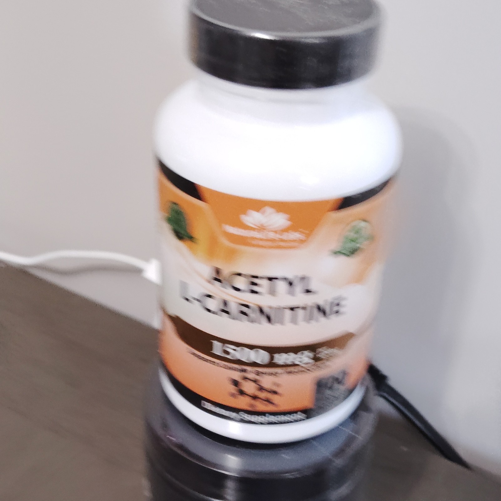 Acetyl L-Carnitine Capsules 1500 mg Dietary Supplement Adult Unisex