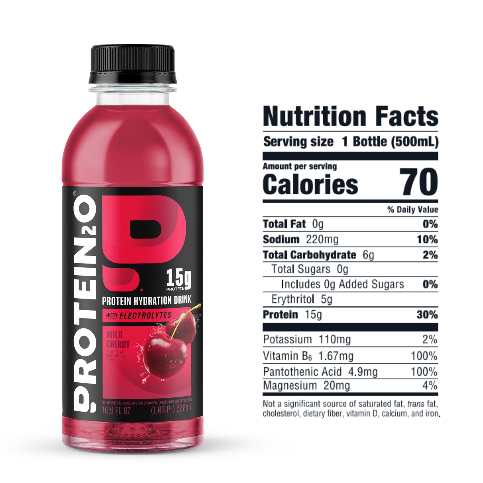 Protein2o 15g Whey Protein Isolate Hydration Drink Flavor Fusion 16.9 oz 12 …