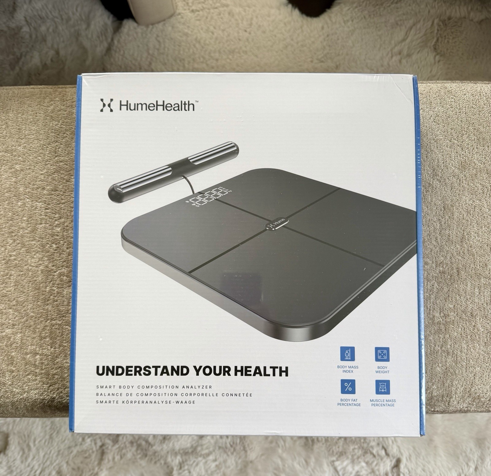 Brand New Hume Health The Body Pod Home Body Analyzer & Scale