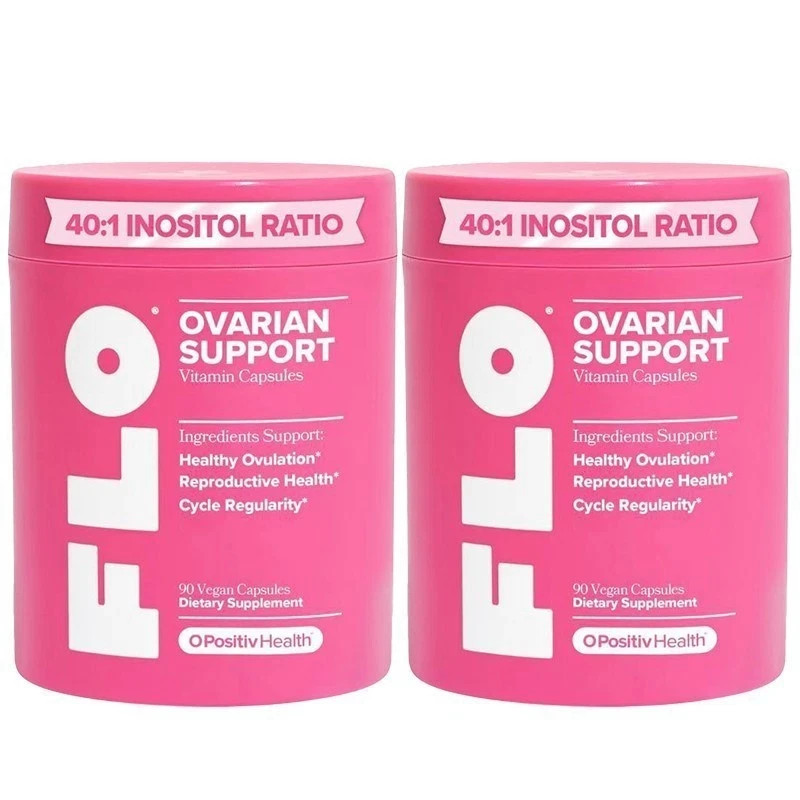 O Positiv FLO Ovarian Support Vitamin 90 Dietary Supplement for Hormone Balance
