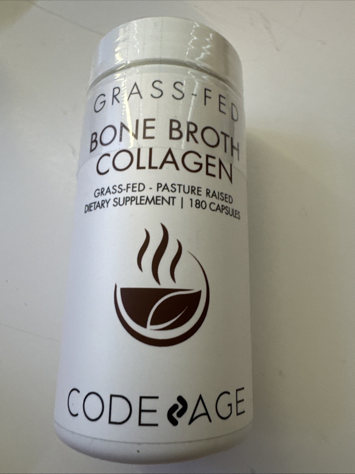 Exp 05/2026 Codeage, Bone Broth Collagen, 180 Capsules