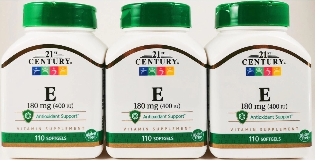 21st Century Vitamin E 400IU Antioxidant Support 180mg total 330tables-EXP:09/25
