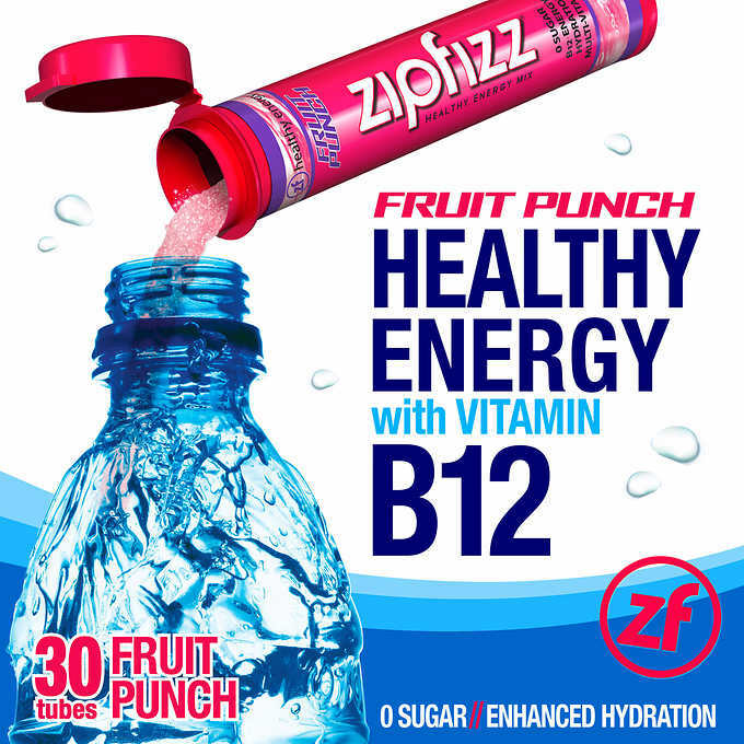 Zipfizz Healthy Energy Drink Mix, 30 Tubes – FREE SHIPPING! BEST PRICE!