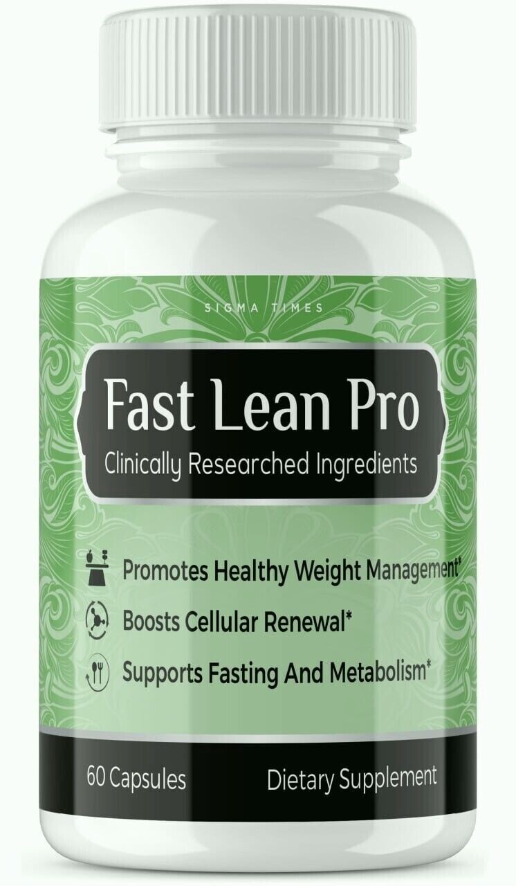 6 BOTTLES !! Fast Lean Pro Capsules – Dietary Supplement – 360 Count