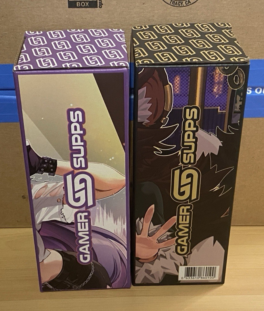 2 Gamersupps GG Creator Cup x OverEzEggs & Numi Metal Shakers NEW SEALED