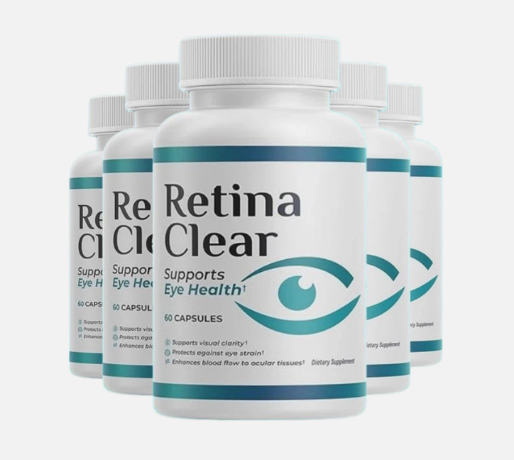 (5 Pack) Retina Clear Capsules, RetinaClear Eye Health Support (300 Capsules)