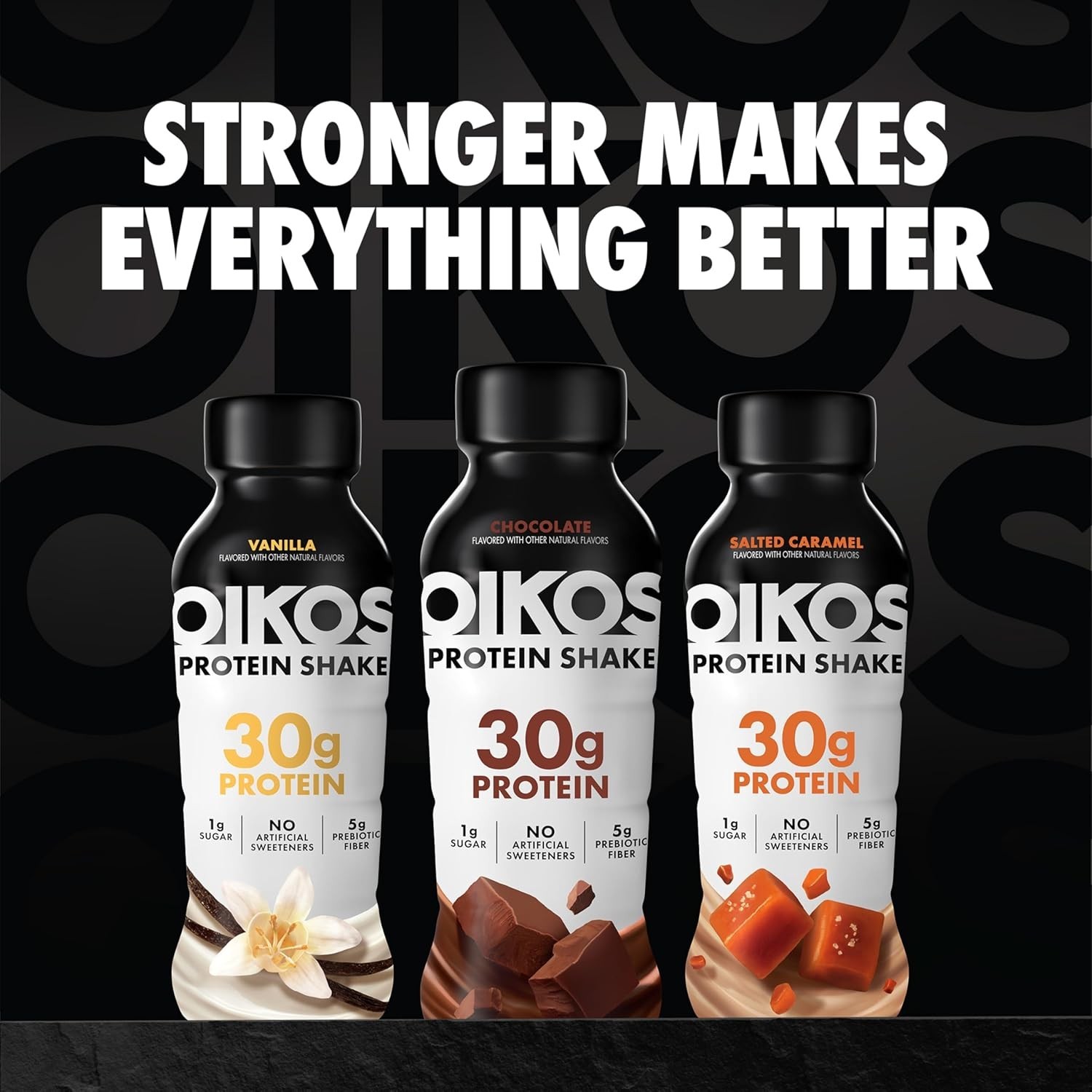 Oikos Protein Shake, Shelf Stable, Chocolate, 30g Protein, 12 fl oz