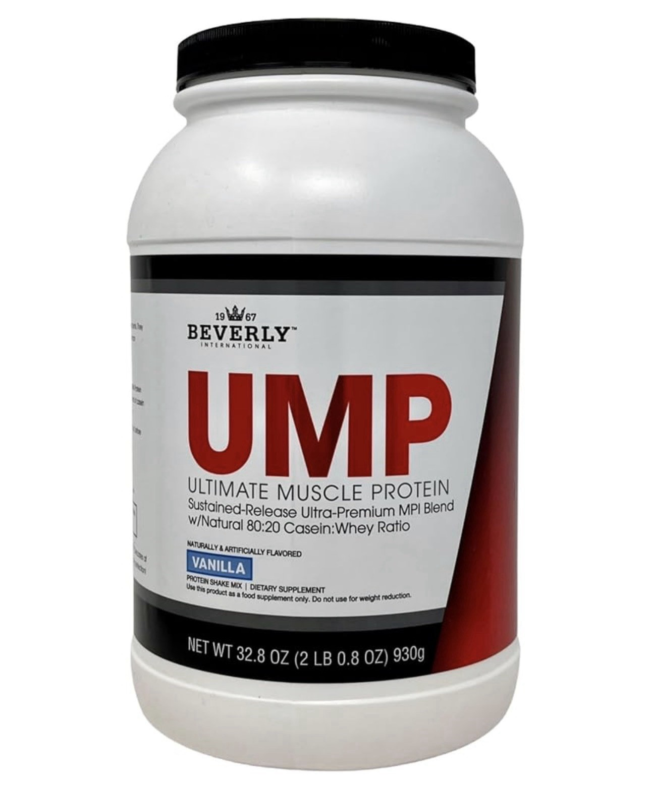 Beverly International UMP Protein Powder Sustained-Release Vanilla 32.8 oz