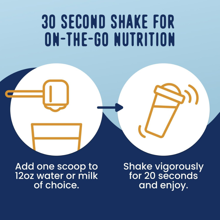 FlavCity Blueberry Muffin Protein Smoothie – On the Go Meal Alternative 20 Srv